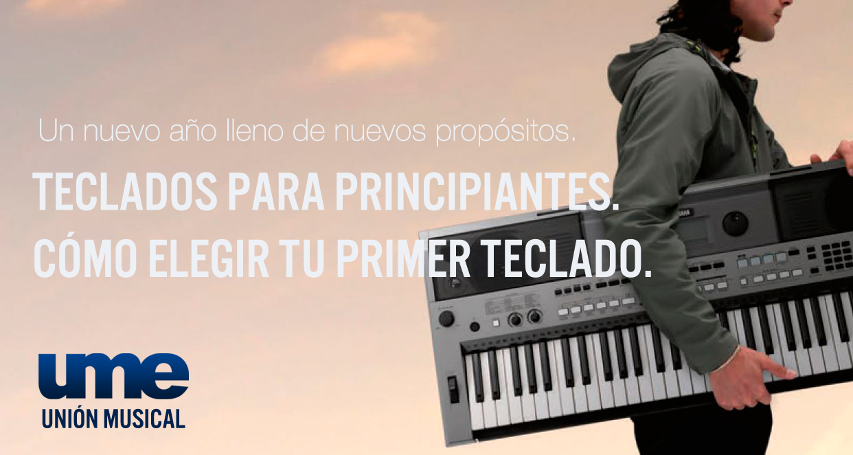 Padre En contra postre Teclado digital para principiantes. Cómo elegir tu primer teclado. - Blog  Unión Musical