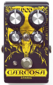  DIGITECH DOD Carcosa Fuzz pedal - términos guitarrísticos