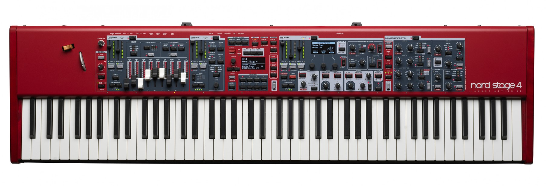Nord Stage 4 - Top view
